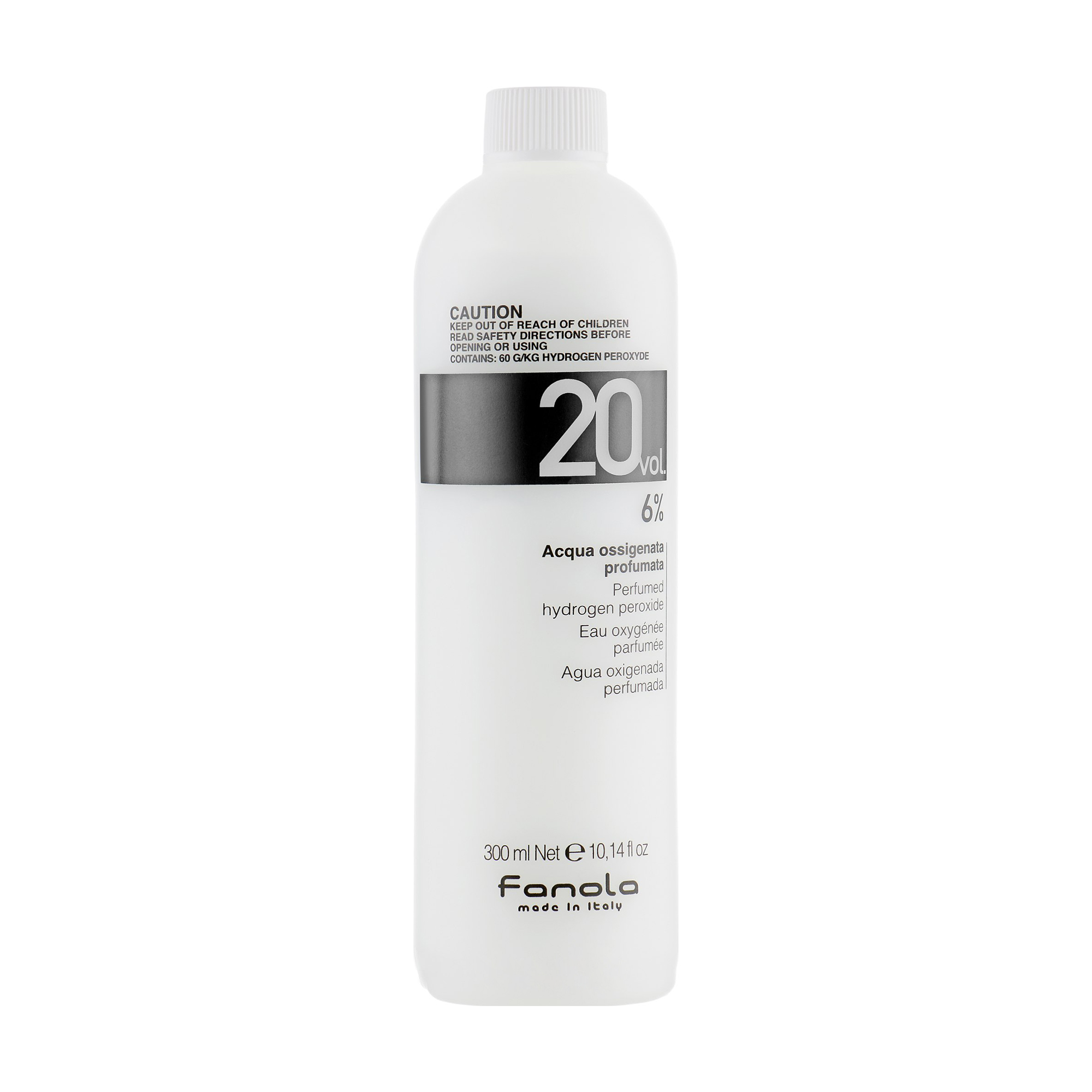 Окислювач для волосся Fanola Perfumed Hydrogen Peroxide Hair Oxidant 20 vol 6%, 300 мл
